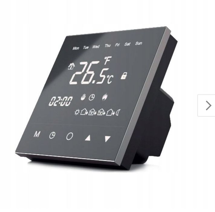 Sterownik, regulator temperatury, dotykowy