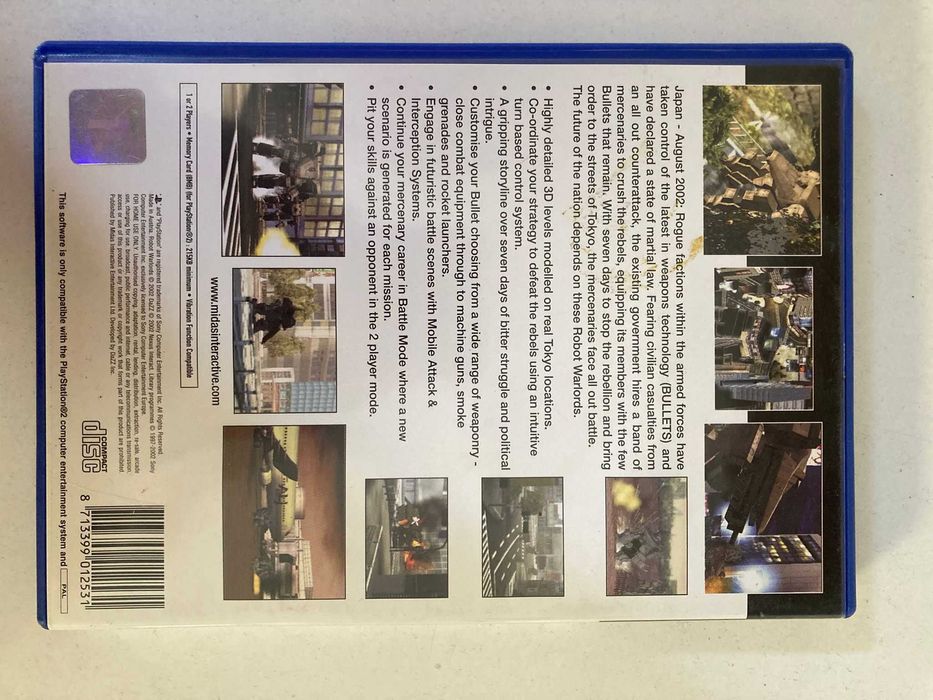 PS2 - Robot Warlords