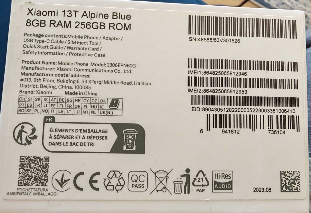 Xiaomi 13 T stan bdb+