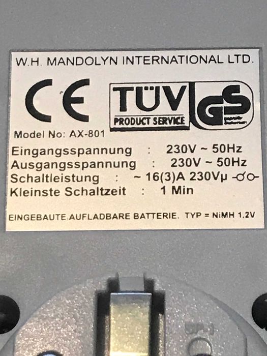 Elektroniczny wyłącznik czasowy, timer, programator ISOTRONIC 40534