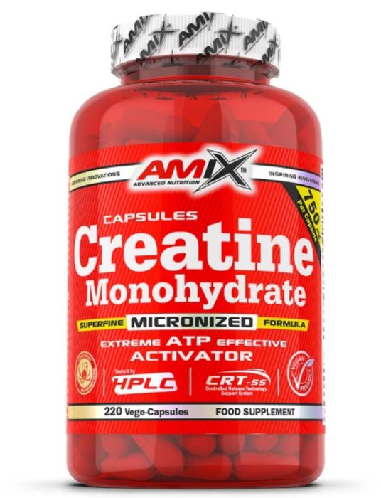 Amix creatine monihydrate 750мг - 220капс Креатин
