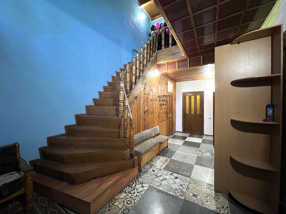 Большой дом с камином и мангалом