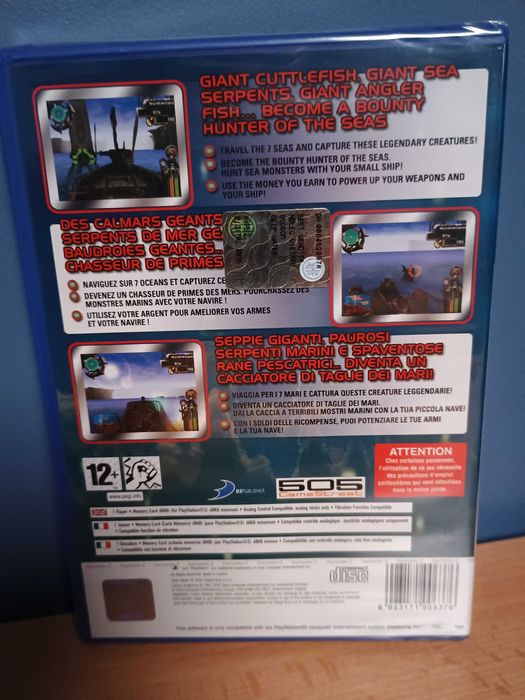 Deep Water PS2 PlayStation 2 3XA nowa