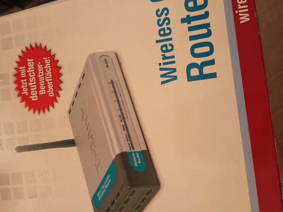 Dwa  routera  D link