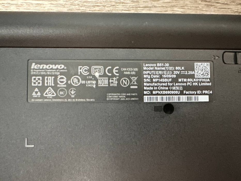 Lenovo B51-30 80LK