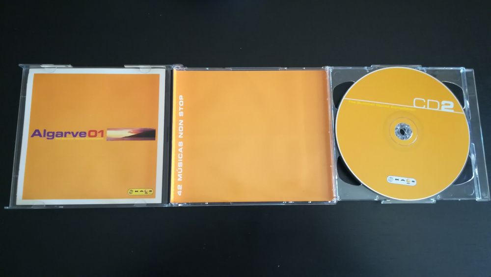 Duplo CD - Algarve 01 - KAOS - The Summer Dance Compillation - de 2001