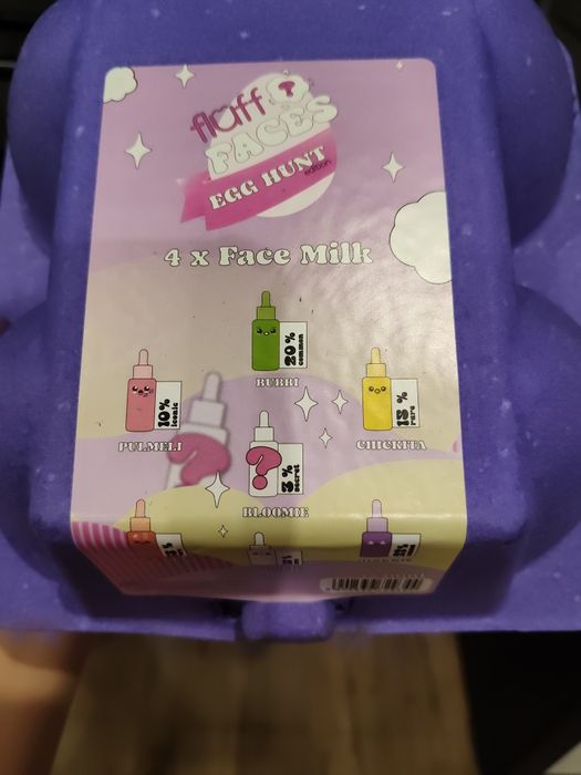 Fluff pisanki jajka egg 4 box