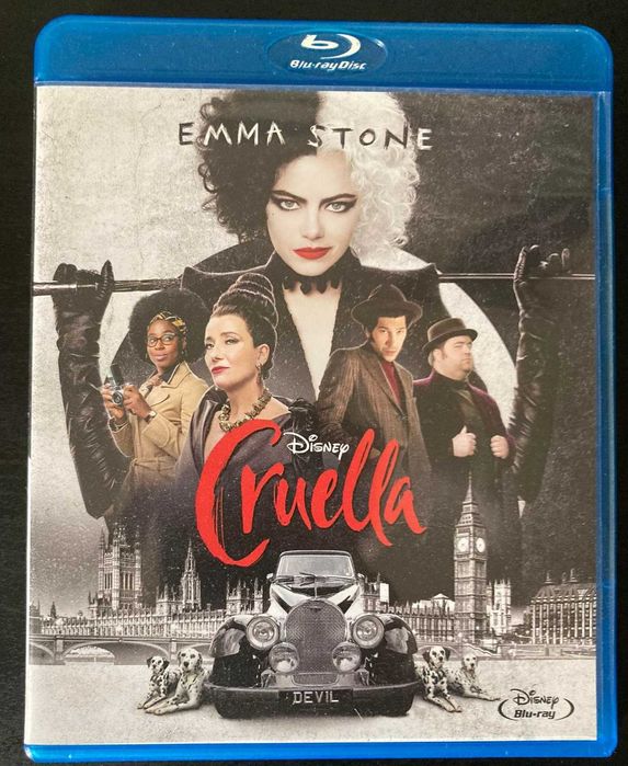 Cruella blu-ray Disney