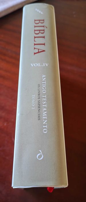 Livro A Biblia Vol. IV Tomo II Frederico Lourenço