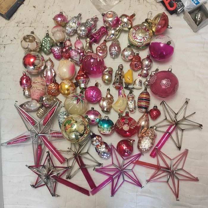 Ёлочные игрушки СССР