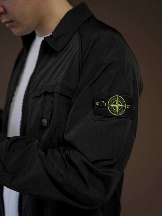 БЕЗ ПЕРЕДОПЛАТИ | STONE ISLAND NYLON овершот куртка стон айленд нейлон
