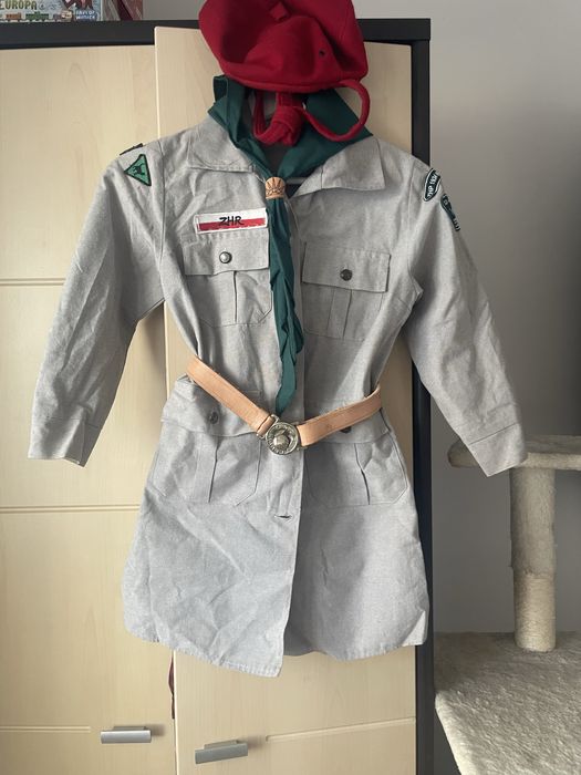 Mundurek dla zucha w. 134 cm