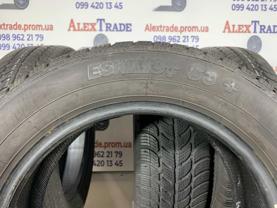 4 шт. 185/60 R15 Sava Eskimo S3+ зимові шини б/у
