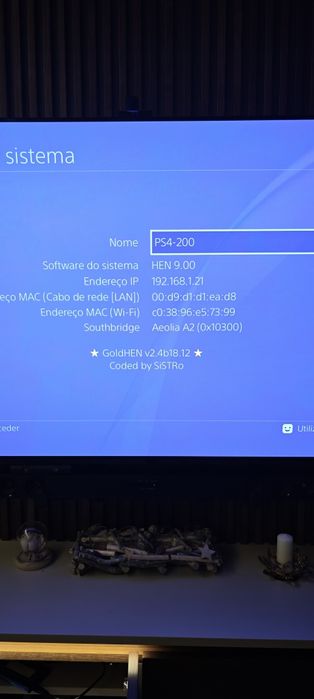 PlayStation 4 com jogos
