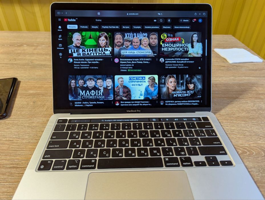 Екран, матриця, Macbook Pro 2020 A2338