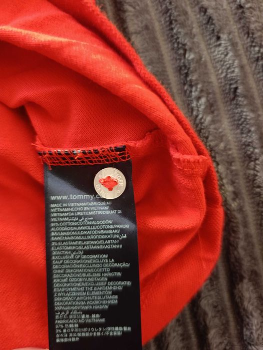 Polo Tommy Hilfiger Vermelho