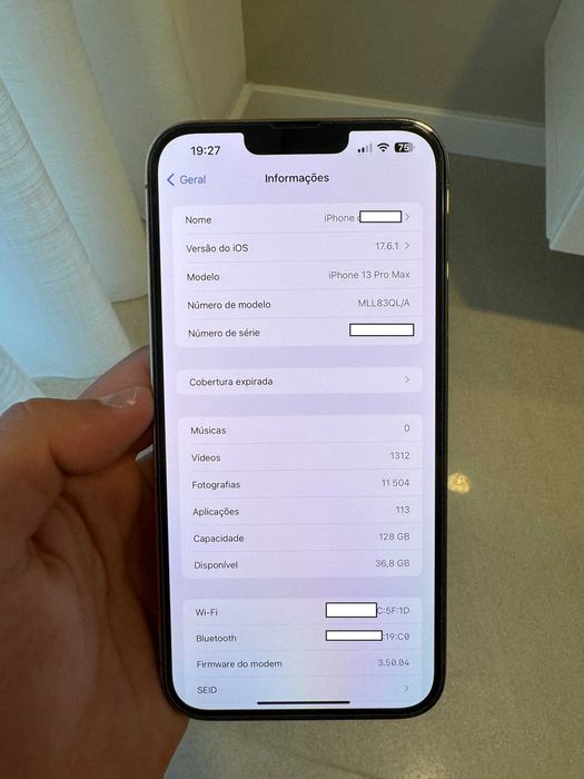 iPhone 13 Pro Max Dourado - 128Gb