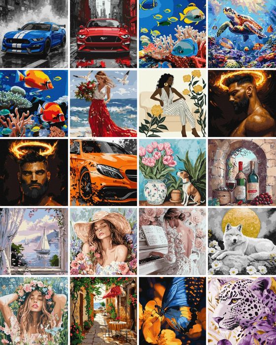 Картини за номерами Картини по номерам