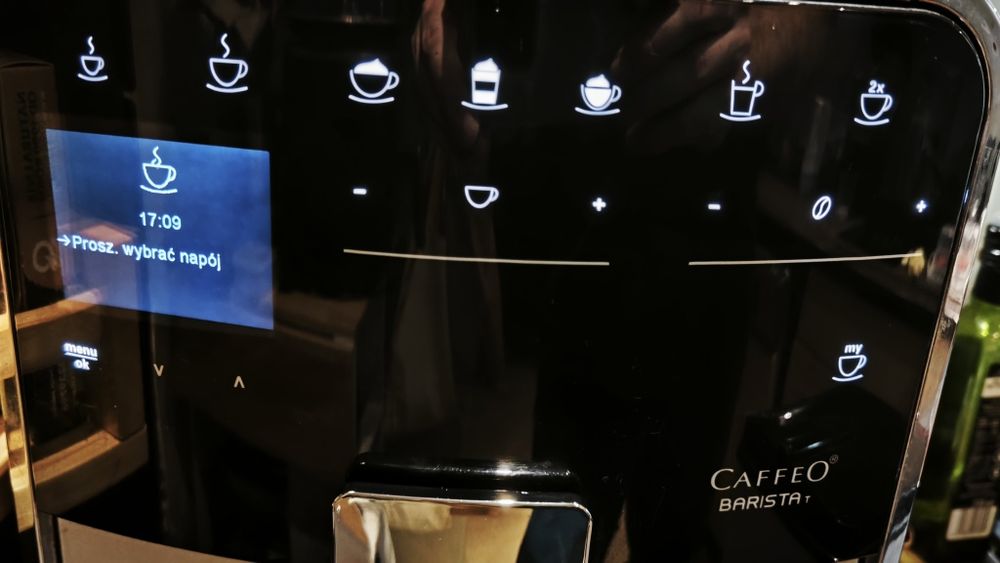 Ekspres Melitta Barista T automatyczny do kawy pieni mleko