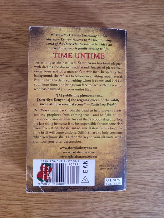 Time Untime de Sherrilyn Kenyon