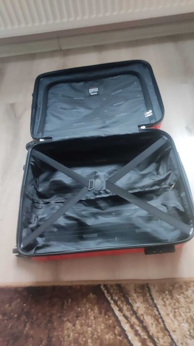 Walizka kabinowa Wittchen czerwona ABS