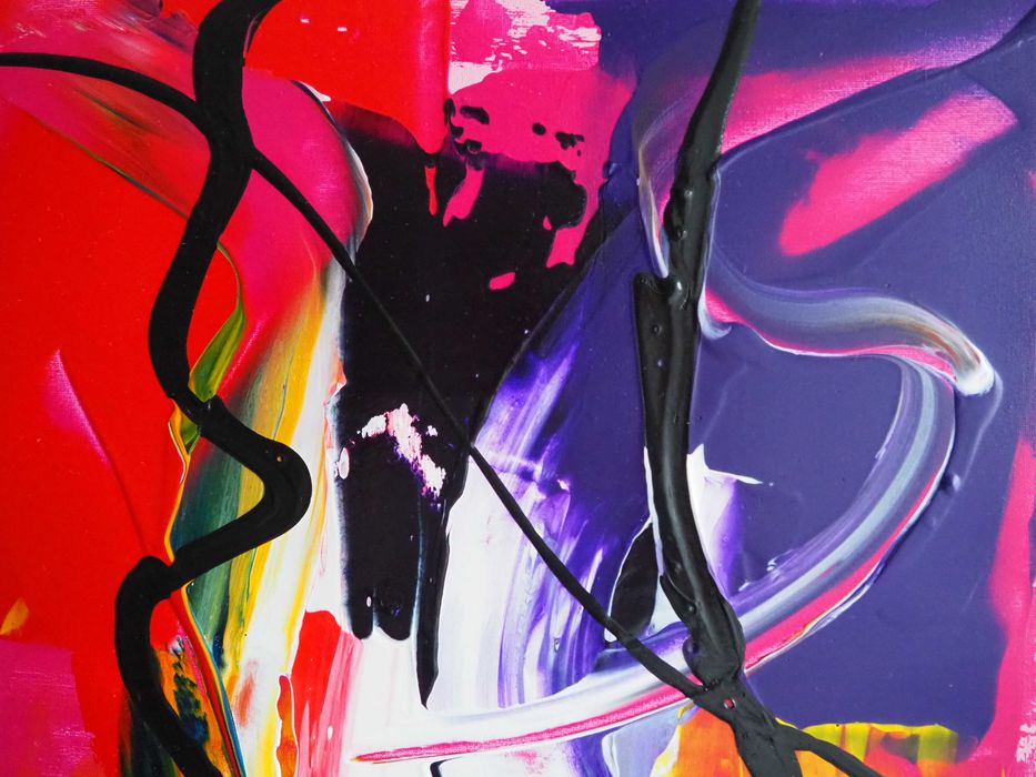 Obraz nowoczesny abstrakcja 70cm x 100cm "VALENTINO"