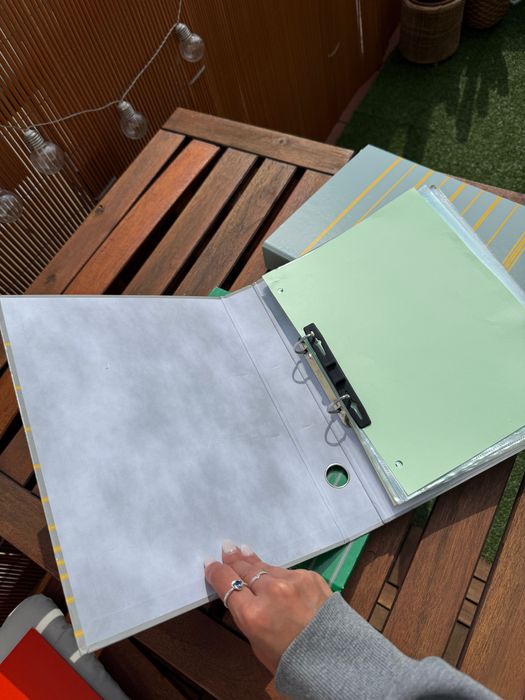 Conjunto 3 dossiers A4