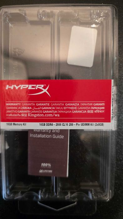 Оперативна пам'ять HyperX DDR4-2666 16384MB