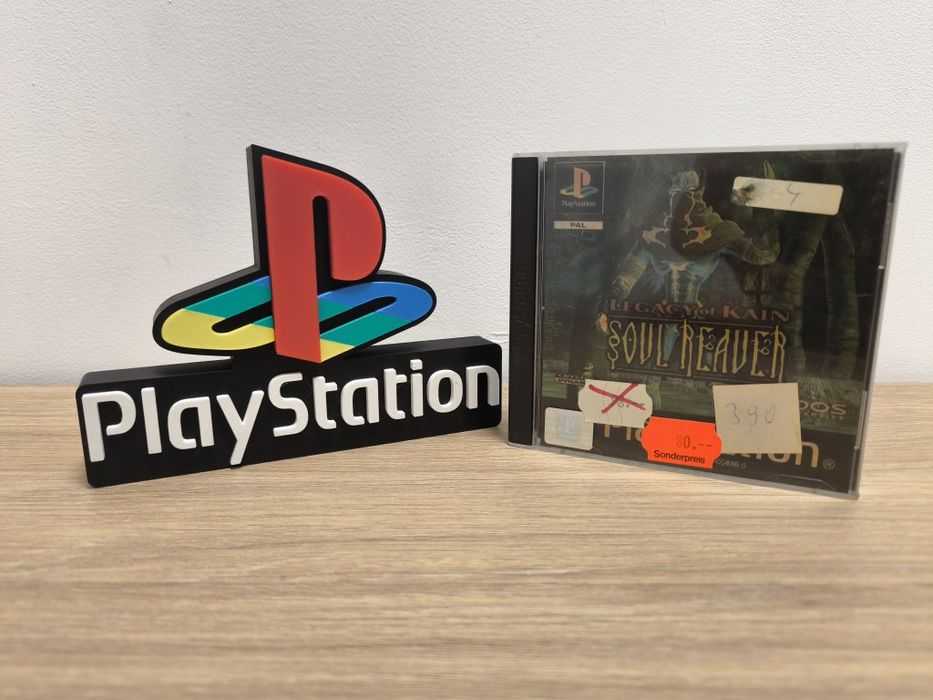 Unikat hologram Legacy of kain soul Reaver PlayStation 1 ps1
