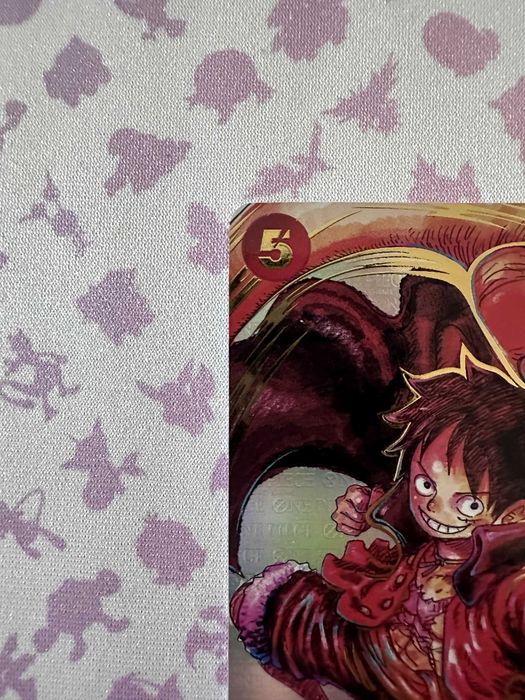 Original Monkey D. Luffy SR (Super Rare) card from the One Piece