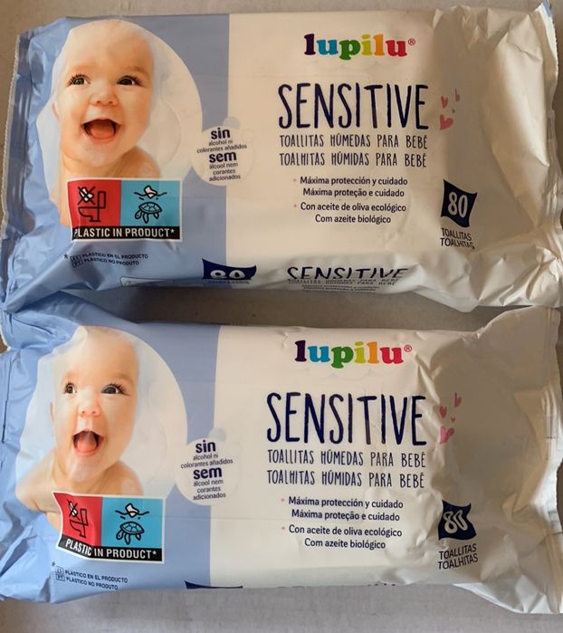 Дитячі Вологі серветки Lupilu 100 шт. Ціна-55грн.