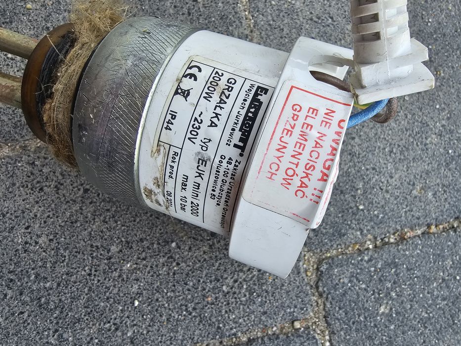 Grzałka elektryczna z termostatem