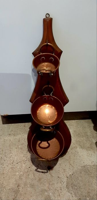 Peças em cobre decoração