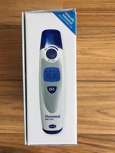 Termómetro por infravermelhos testa e ouvido (Thermoval - Hartmann)