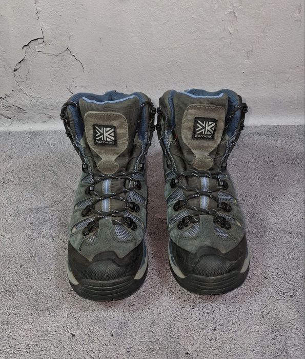 Ботинки Karrimor Leopard Gore-Tex замшевые кроссовки высокие Salewa