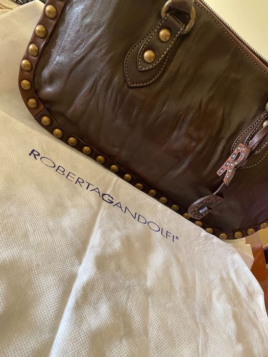 Bolsa Roberta gandolfi- pele - nova