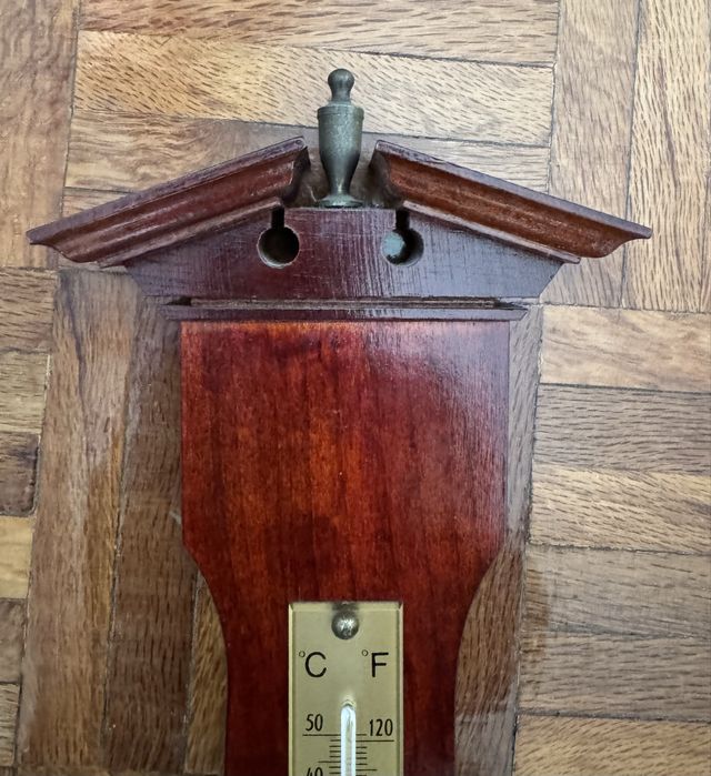 Relógio de Parede com Termómetro, Barómetro e Higrómetro