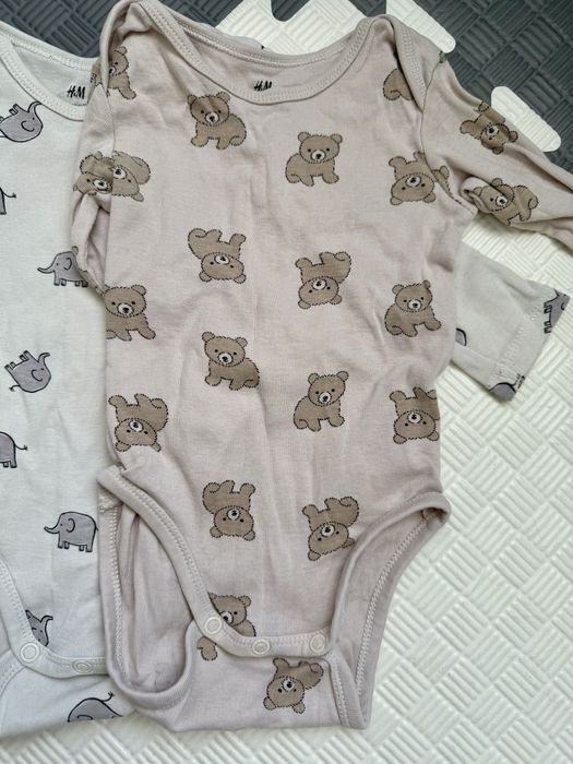 Боді довгий рукав H&M 68 р (4-6 місяців)