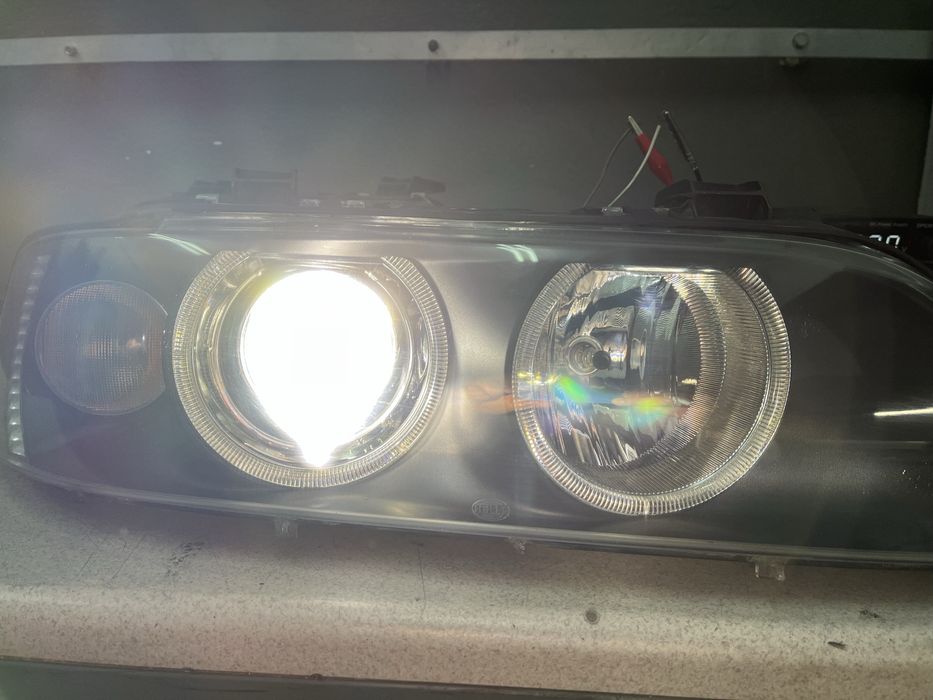Bmw e39 M5 lampy lift hella lci bi xenon reflektory