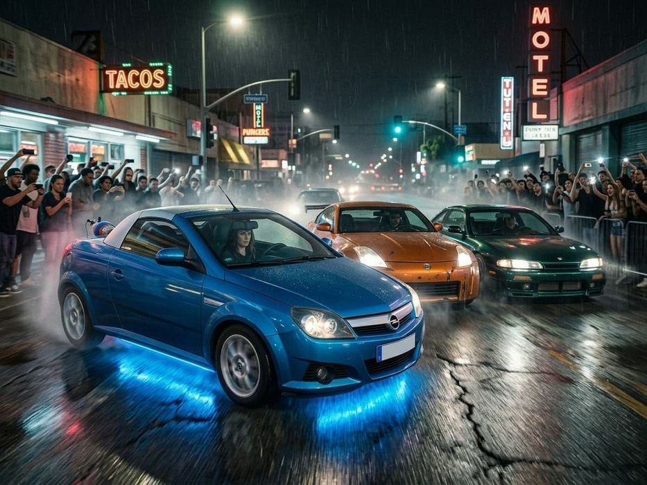 Opel tigra 1.4 90KM LPG cabrio twardy blaszany dach podświetlane podwozie  felgi 16  po dużym serwisie