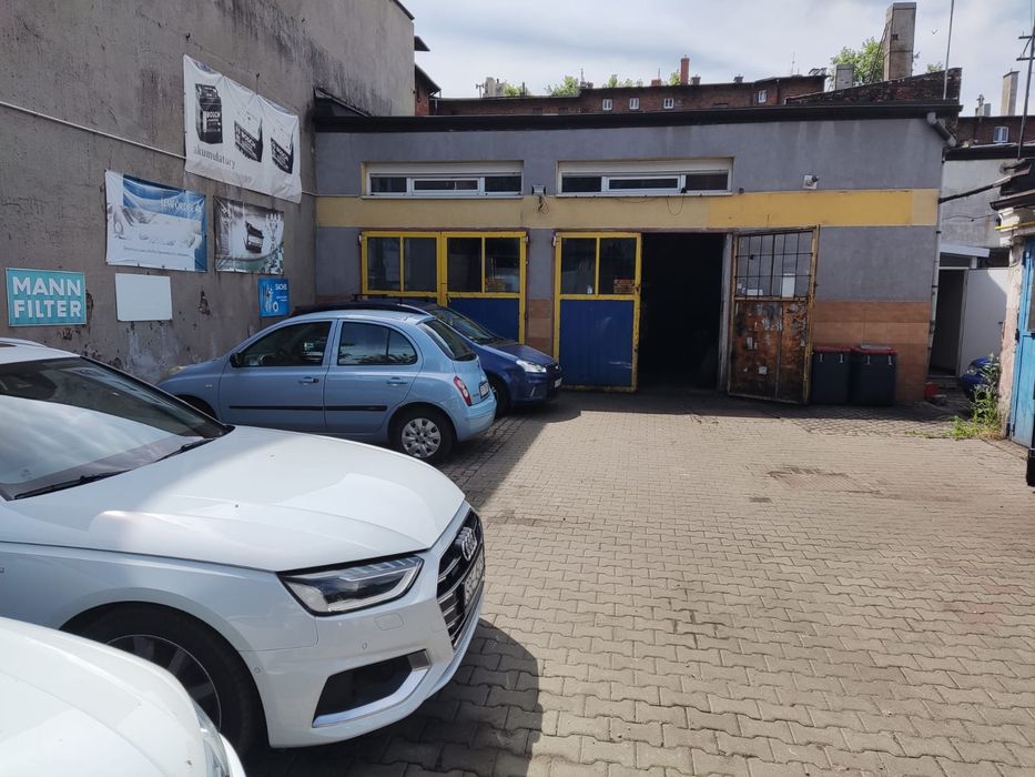 Warsztat samochodowy w Bytomiu/centrum/