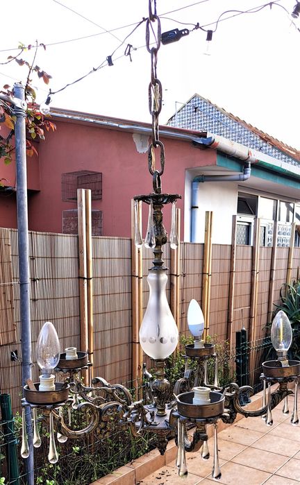 Candeeiro Ferro Furjado