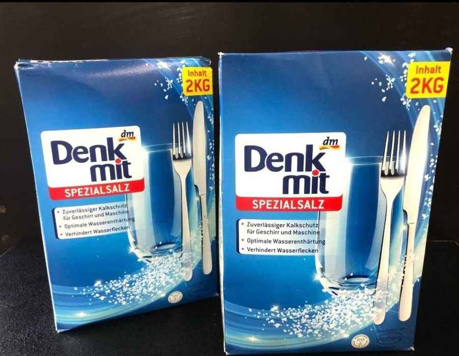 Сіль для посудомийних машин Denkmit 2 кг. (Німеччина)