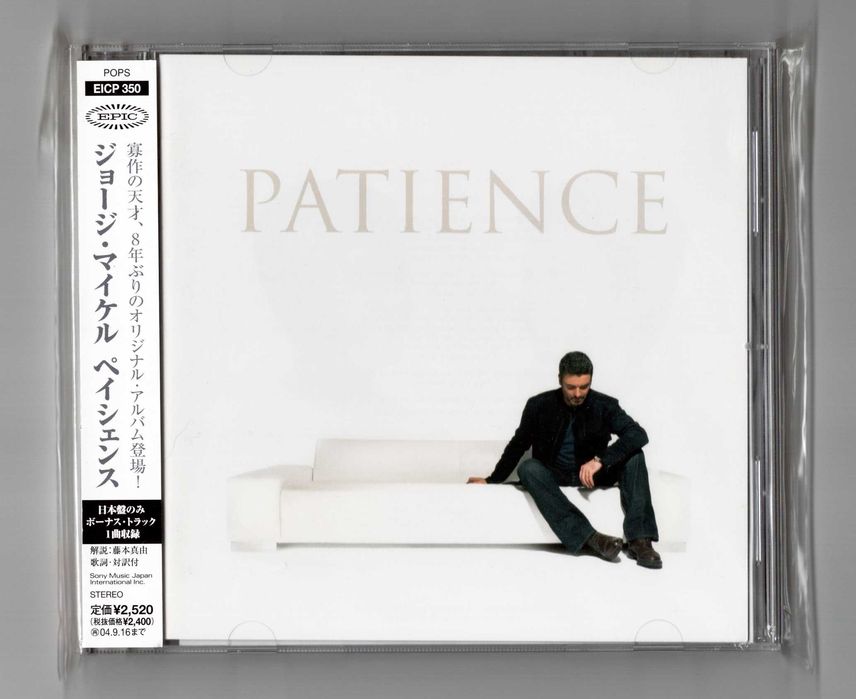 George Michael Patience 1press 2004 CD Japan