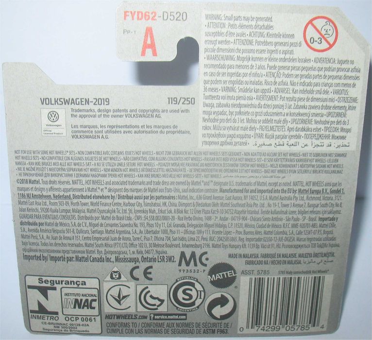 Hot Wheels - Volkswagen SP2 (2019)