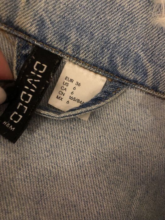 Kurtka jeans hm rozm 36