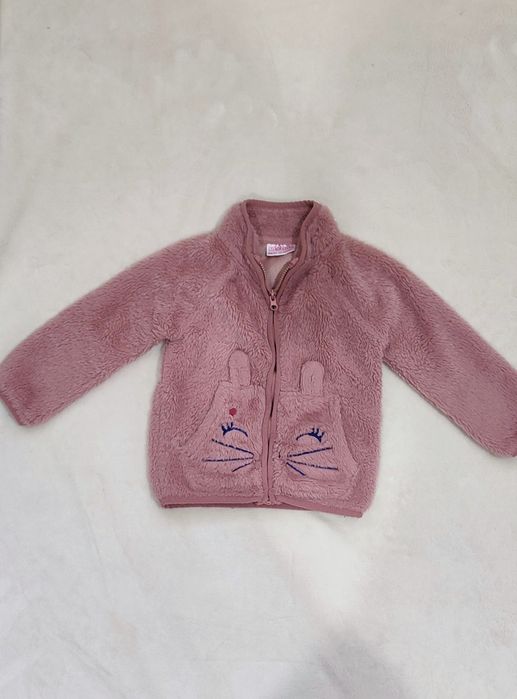 Тепла флісова кофта, розмір 86