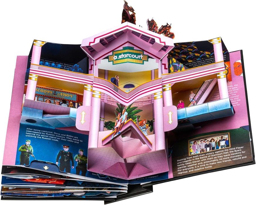 Stranger Things: The Ultimate Pop-Up Book (Reinhart Pop-Up Studio)Дивні справи