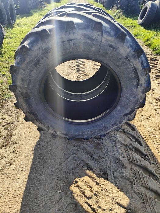 Ładna para opony Michelin multibib 540/65 R - 30 oryginalne zachodnie
