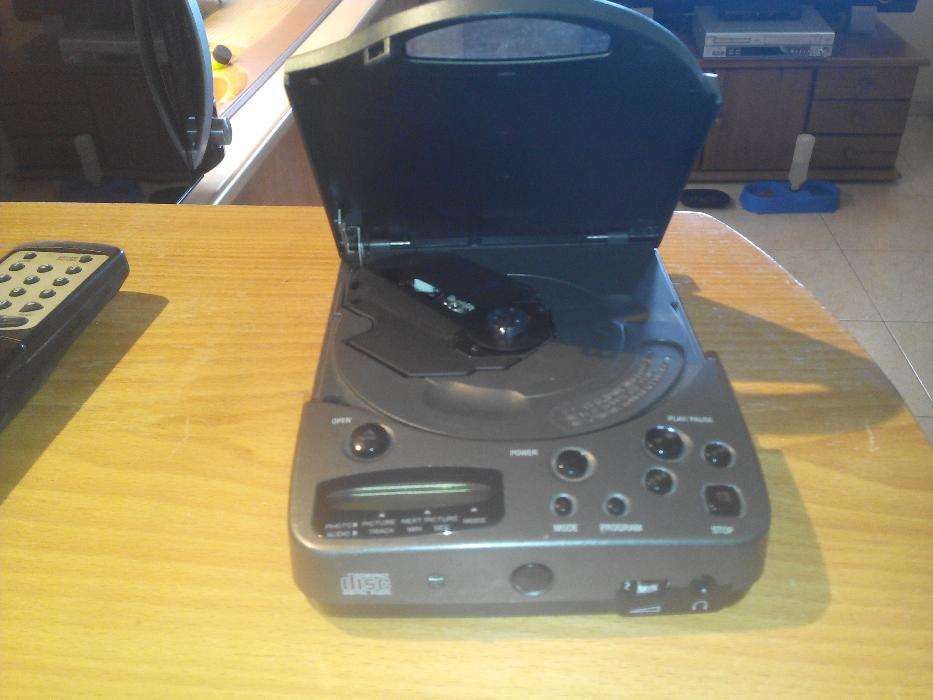 leitor de cd e ftos digitais portatil marca kodak